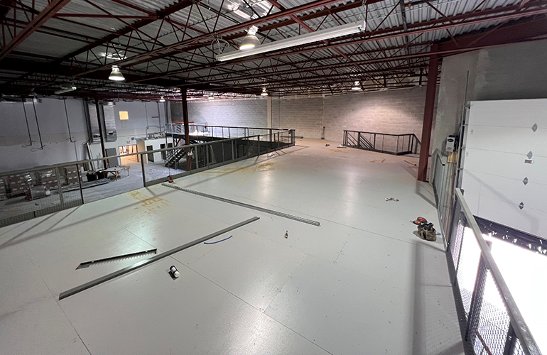 Goodman Sportswear Optimizes Floor Space with Custom Designed Mezzanine ...